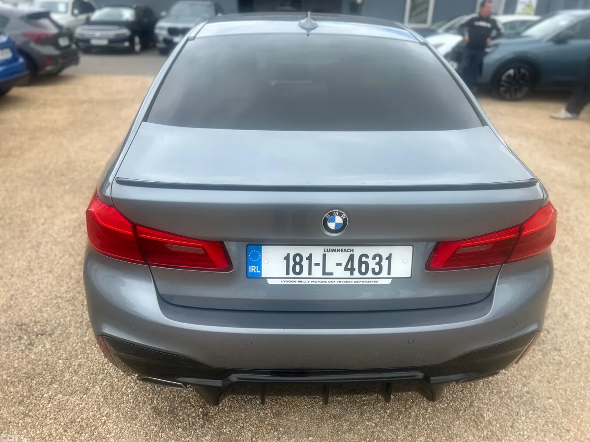 BMW 5-Series Saloon, Diesel, 2018, Blue