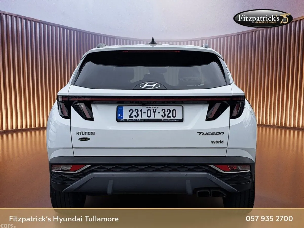 Hyundai Tucson SUV, Petrol Hybrid, 2023, White