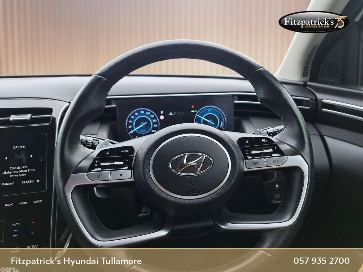 Hyundai Tucson SUV, Petrol Hybrid, 2023, White