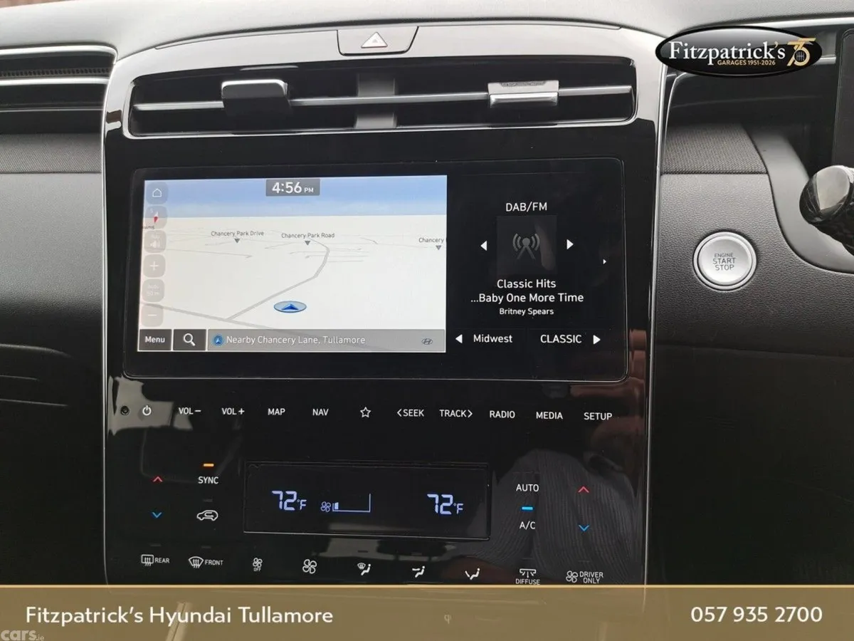 Hyundai Tucson SUV, Petrol Hybrid, 2023, White