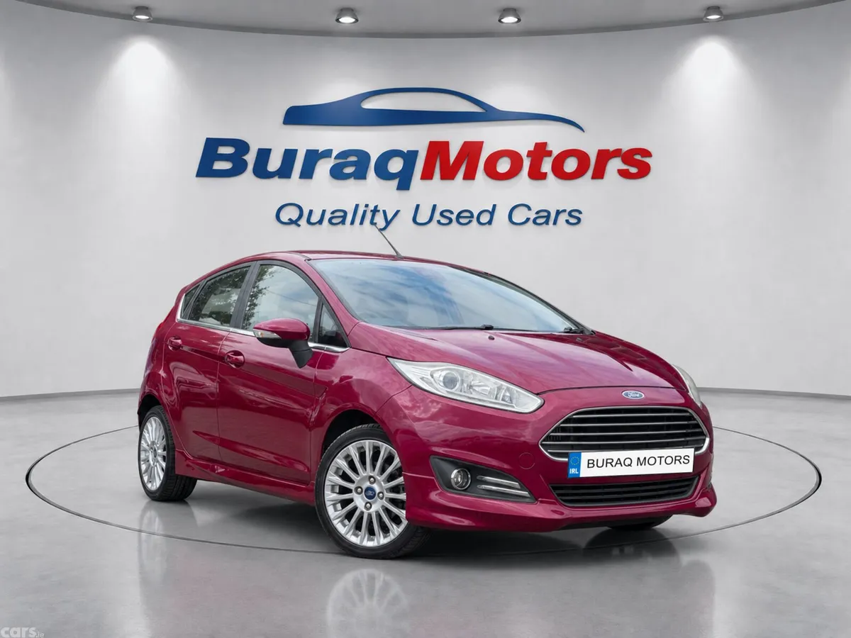 Ford Fiesta Hatchback, Petrol, 2014, Red