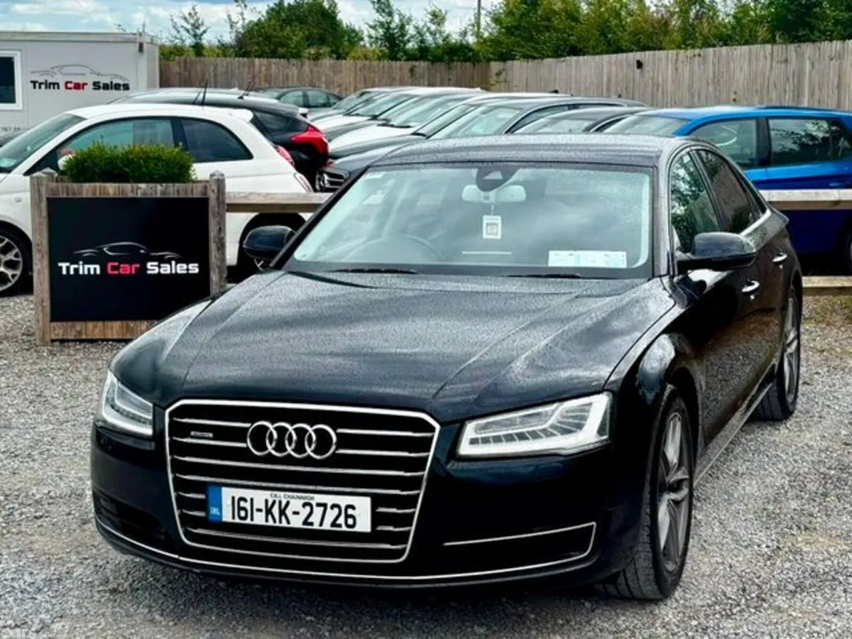 Audi A8 Saloon, Diesel, 2016, Black