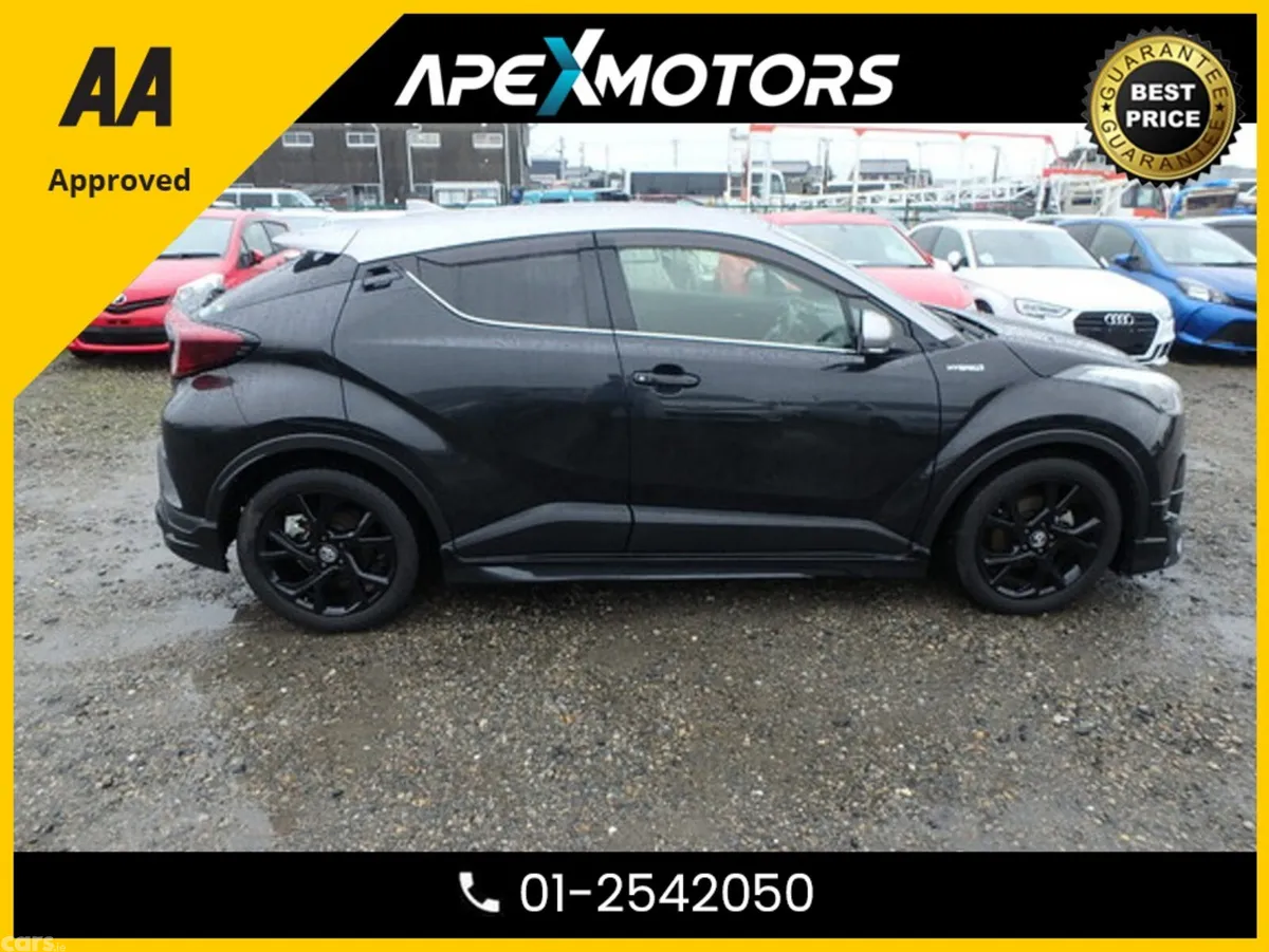 Toyota C-HR SUV, Petrol Hybrid, 2019, Black