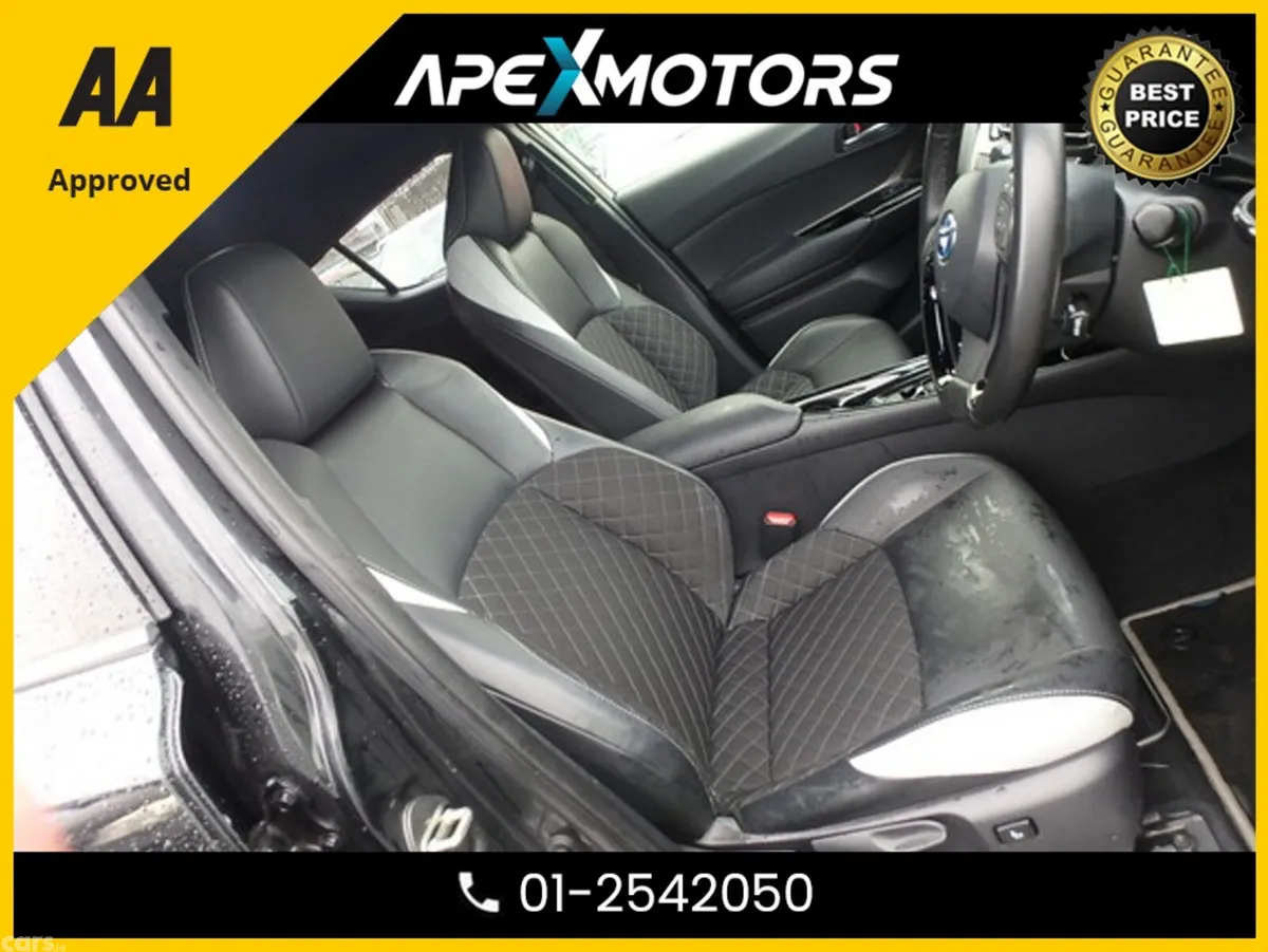 Toyota C-HR SUV, Petrol Hybrid, 2019, Black