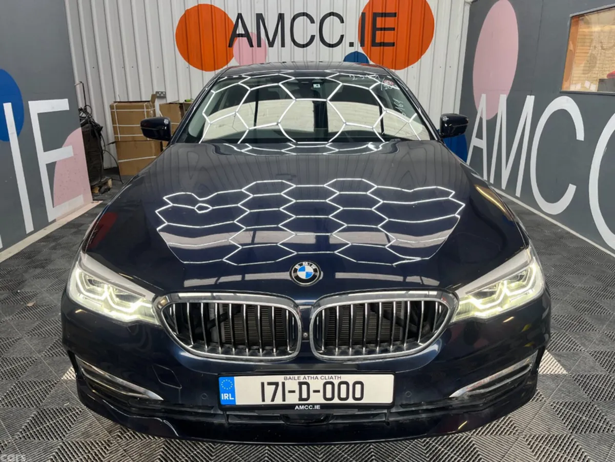 BMW 5-Series Saloon, Petrol, 2017, Blue