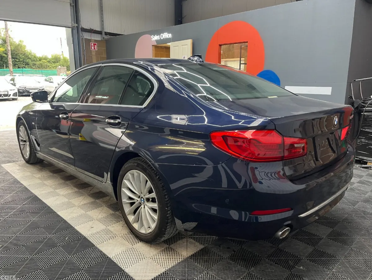 BMW 5-Series Saloon, Petrol, 2017, Blue