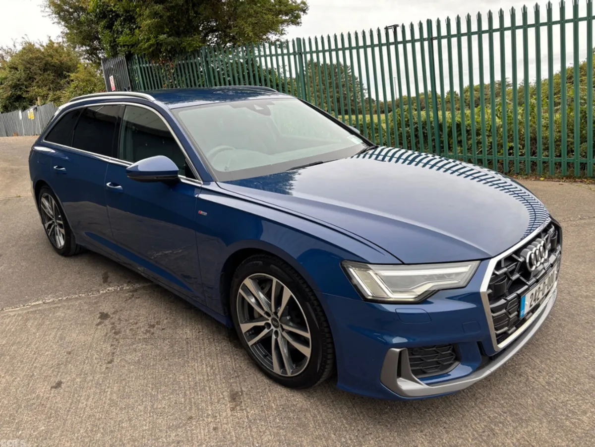 Audi A6 Estate, Petrol Plug-in Hybrid, 2024, Blue