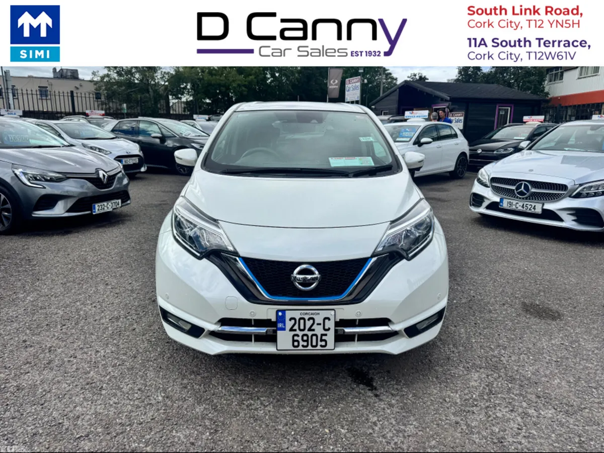 Nissan Note Hatchback, Petrol Hybrid, 2020, White