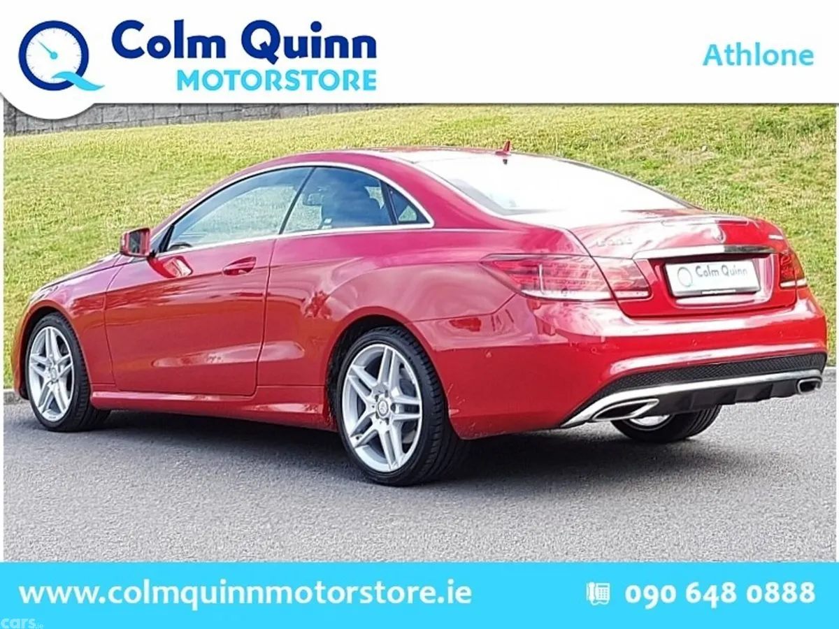 Mercedes-Benz E-Class Coupe, Diesel, 2017, Red