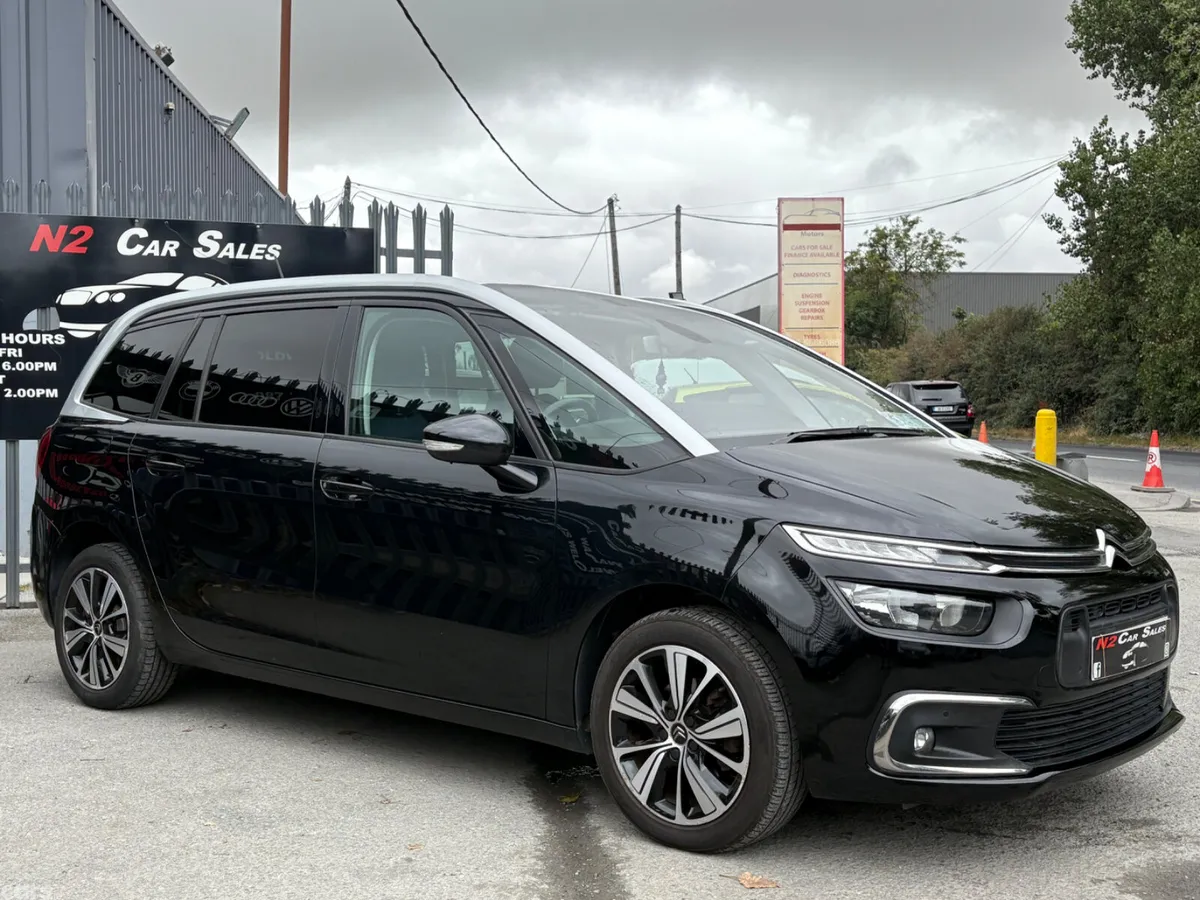 Citroen Grand C4 Picasso Hatchback, Petrol, 2019, Black