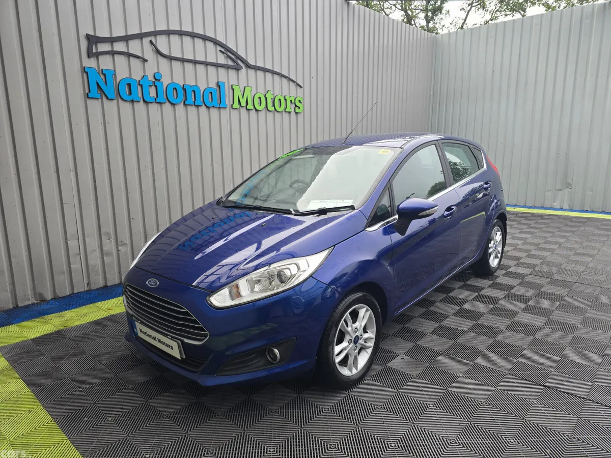 Ford Fiesta Hatchback, Petrol, 2015, Blue