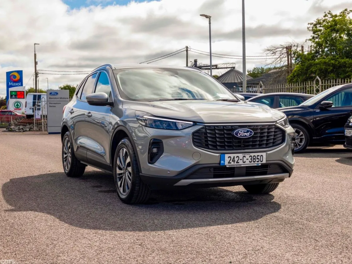 Ford Kuga SUV, Petrol Plug-in Hybrid, 2024, Grey