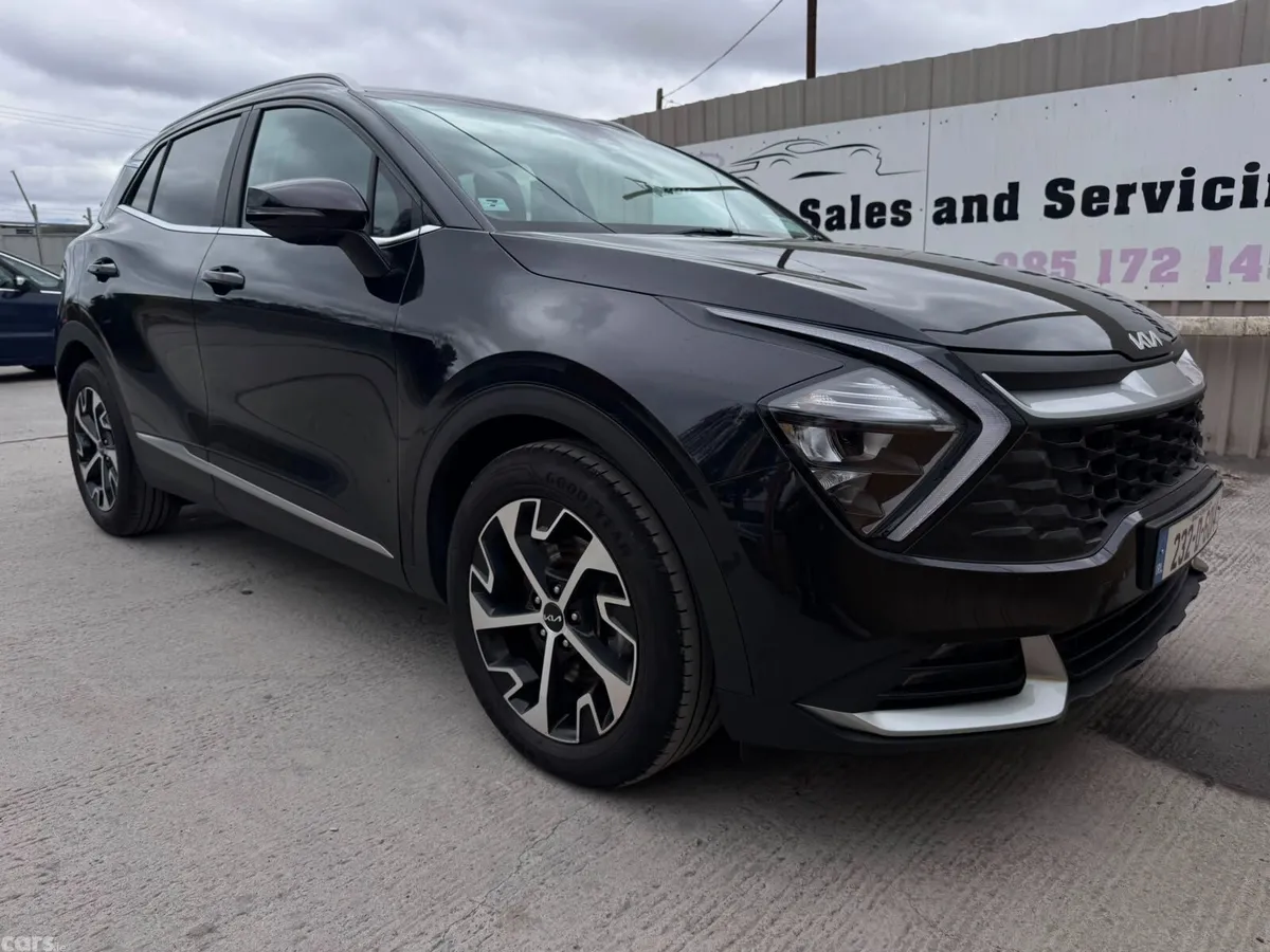 Kia Sportage SUV, Diesel Hybrid, 2023, Black