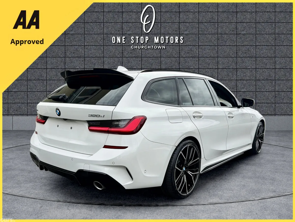 BMW 3-Series Estate, Diesel, 2019, White
