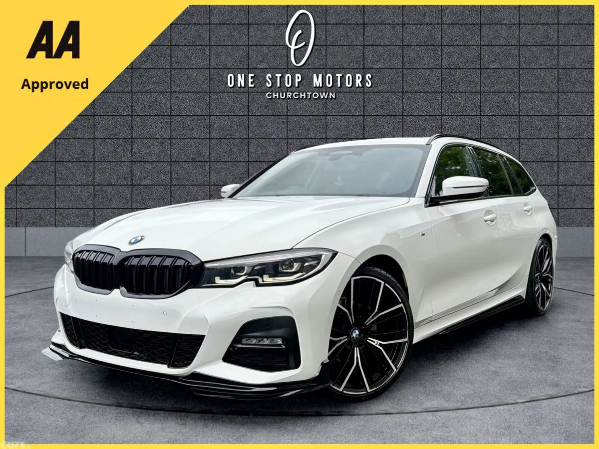 BMW 3-Series Estate, Diesel, 2019, White