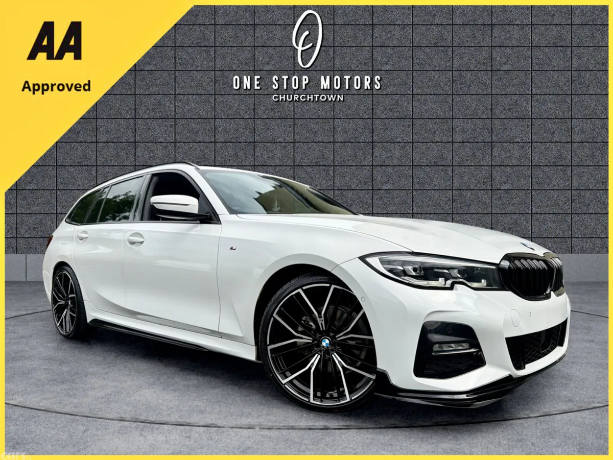 BMW 3-Series Estate, Diesel, 2019, White