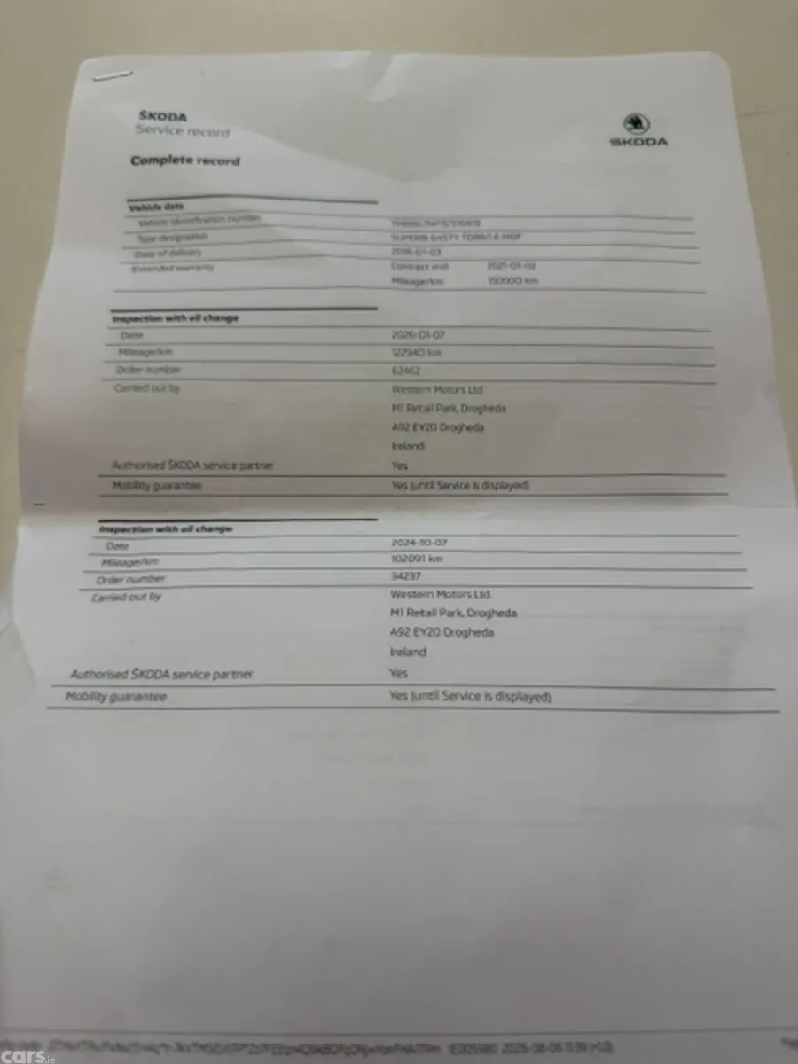 Skoda Superb Saloon, Diesel, 2018, Black