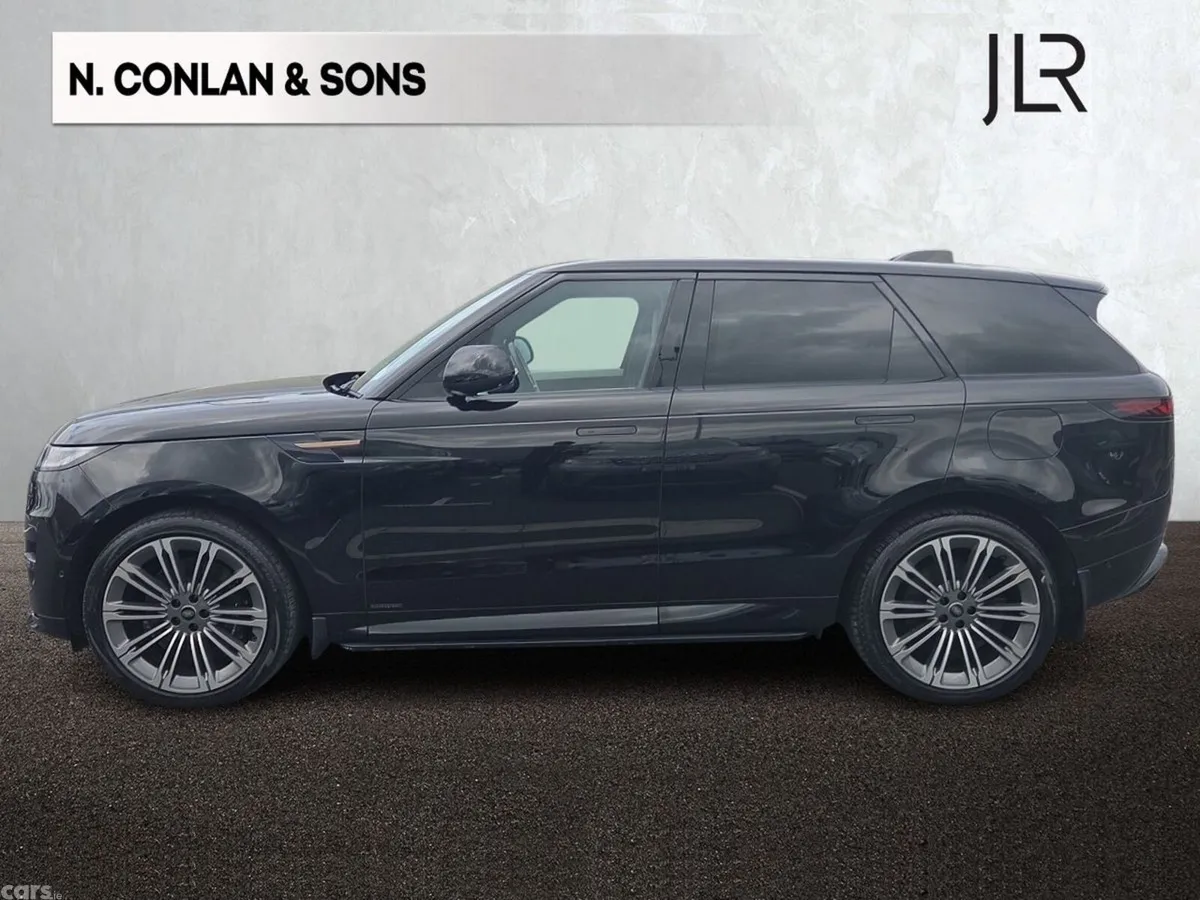 Land Rover Range Rover Sport SUV, Petrol Plug-in Hybrid, 2024, Black