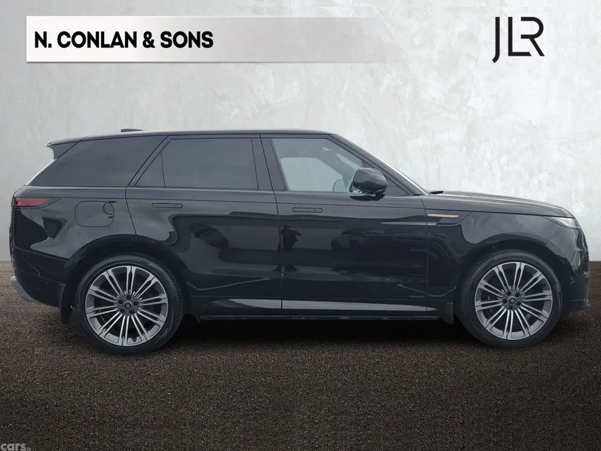 Land Rover Range Rover Sport SUV, Petrol Plug-in Hybrid, 2024, Black