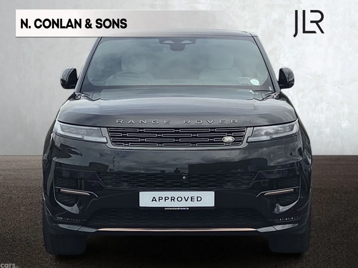 Land Rover Range Rover Sport SUV, Petrol Plug-in Hybrid, 2024, Black