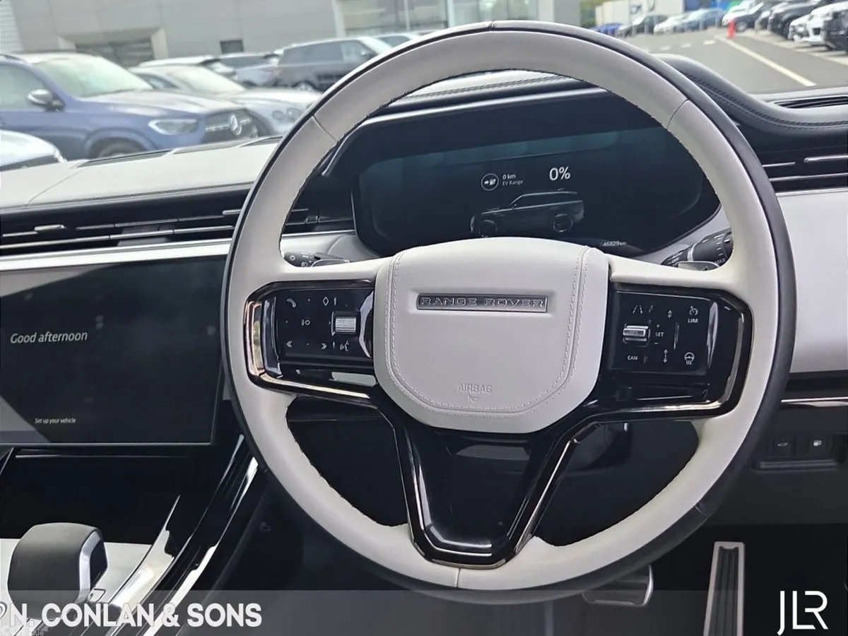 Land Rover Range Rover Sport SUV, Petrol Plug-in Hybrid, 2024, Black