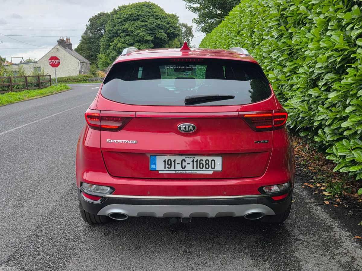 Kia Sportage SUV, Diesel, 2019, Red