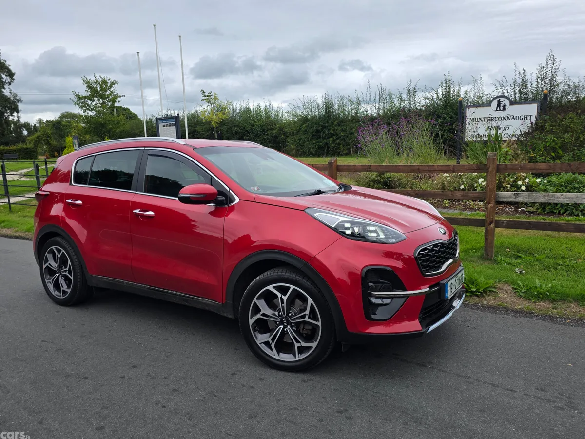 Kia Sportage SUV, Diesel, 2019, Red