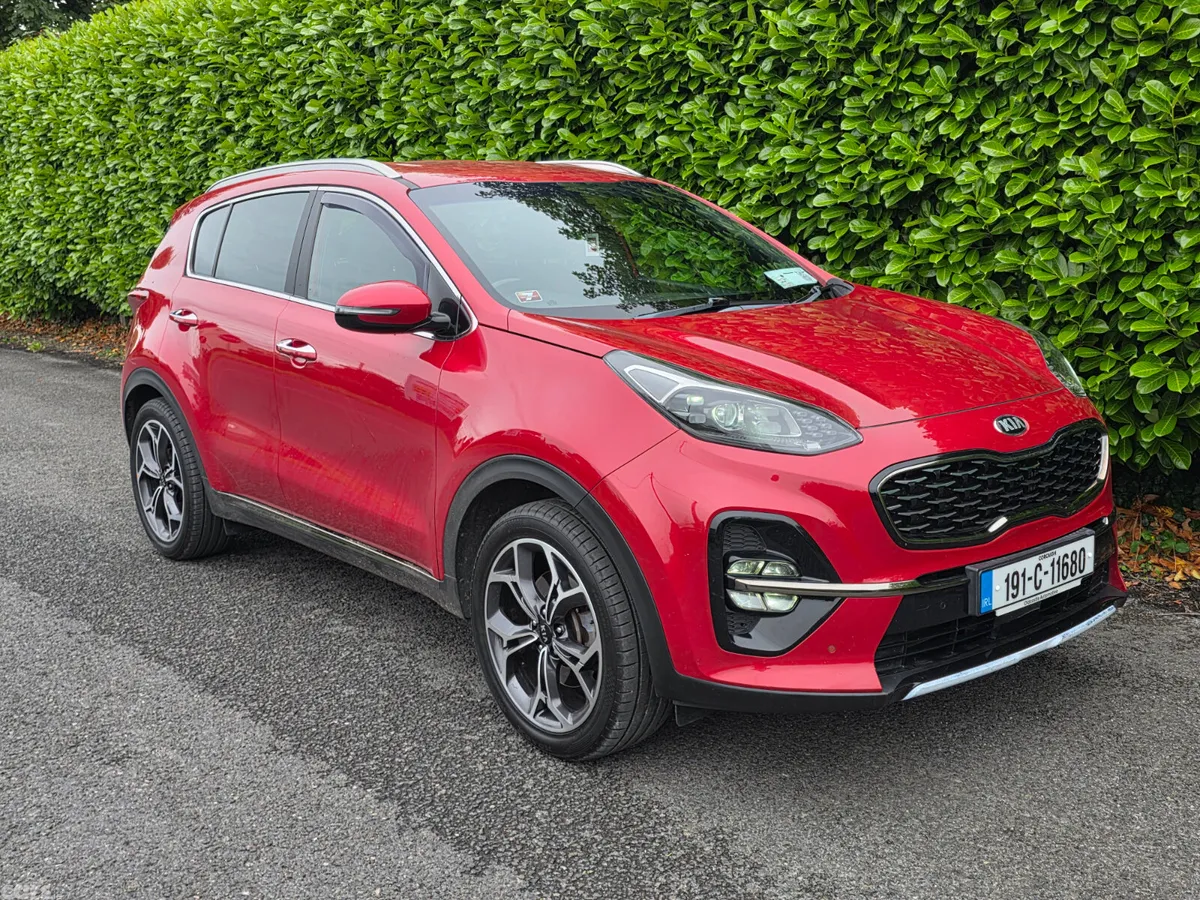 Kia Sportage SUV, Diesel, 2019, Red