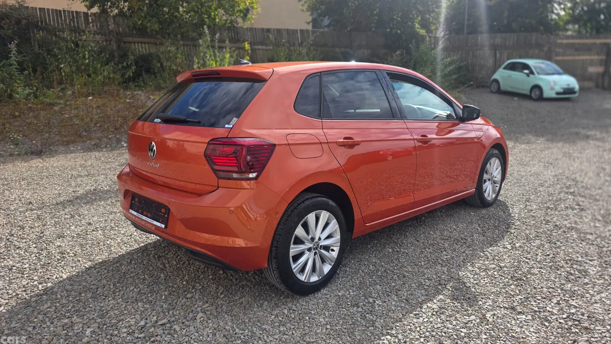 Volkswagen Polo Hatchback, Petrol, 2021, Orange