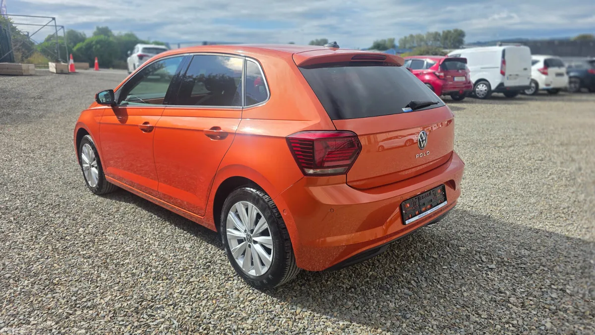 Volkswagen Polo Hatchback, Petrol, 2021, Orange