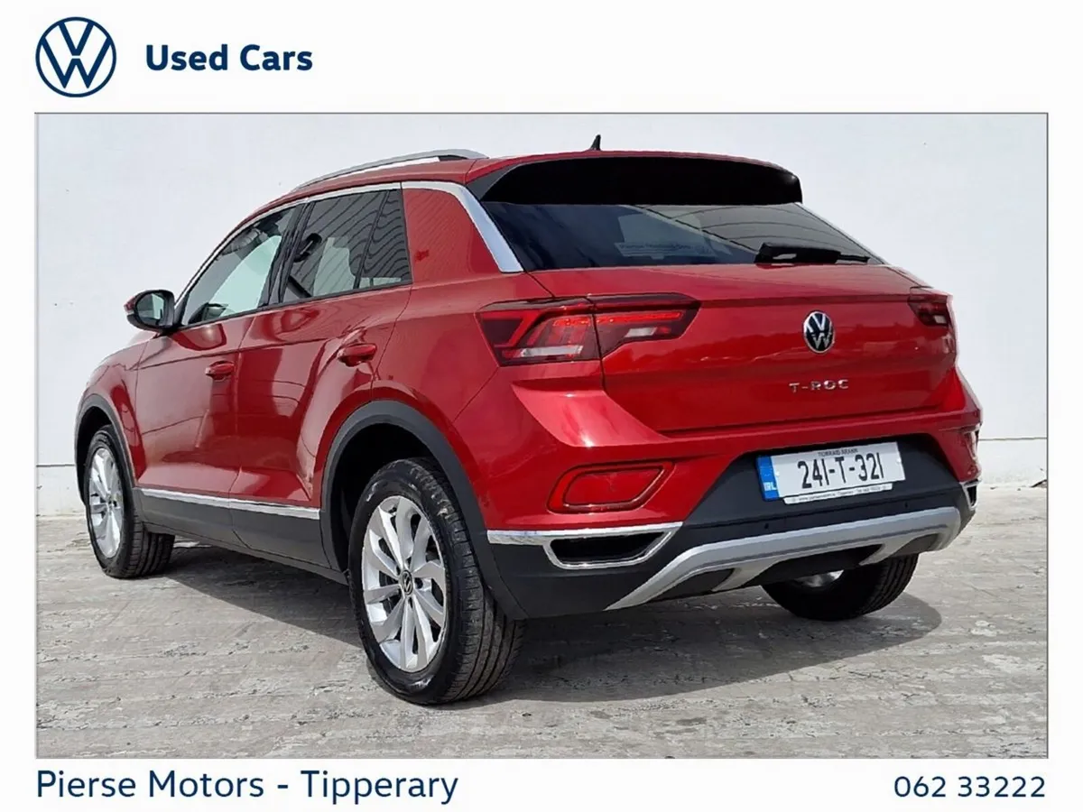 Volkswagen T-Roc SUV, Petrol, 2024, Red