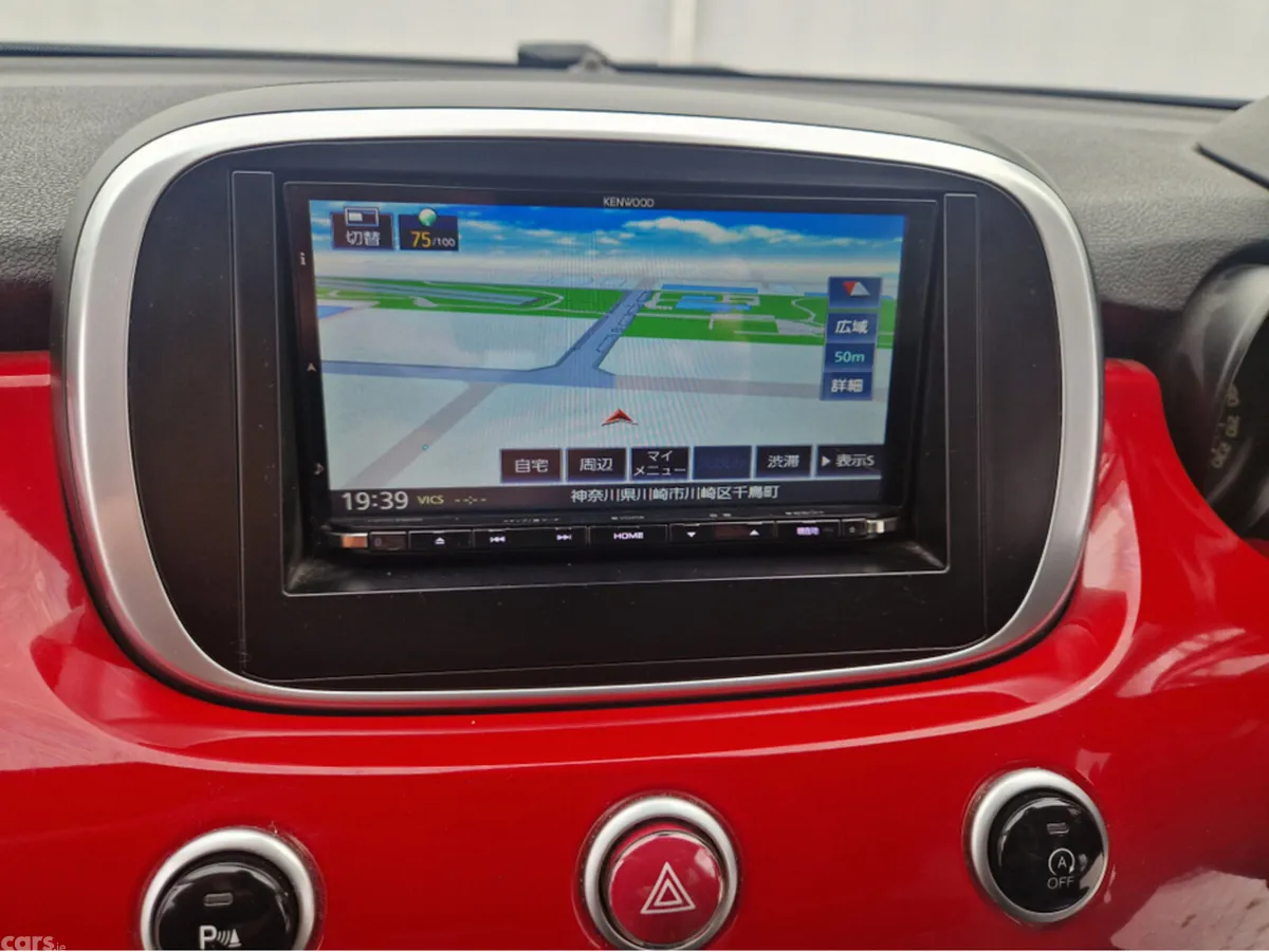 Fiat 500X Hatchback, Petrol, 2017, Red