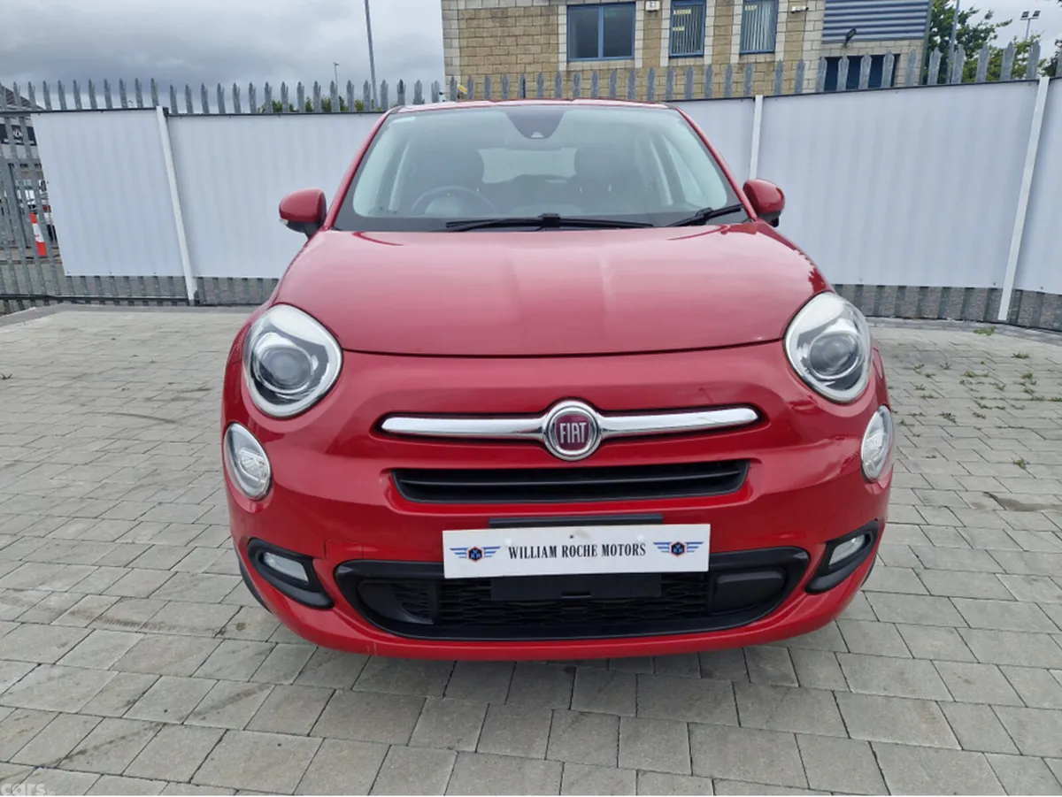 Fiat 500X Hatchback, Petrol, 2017, Red