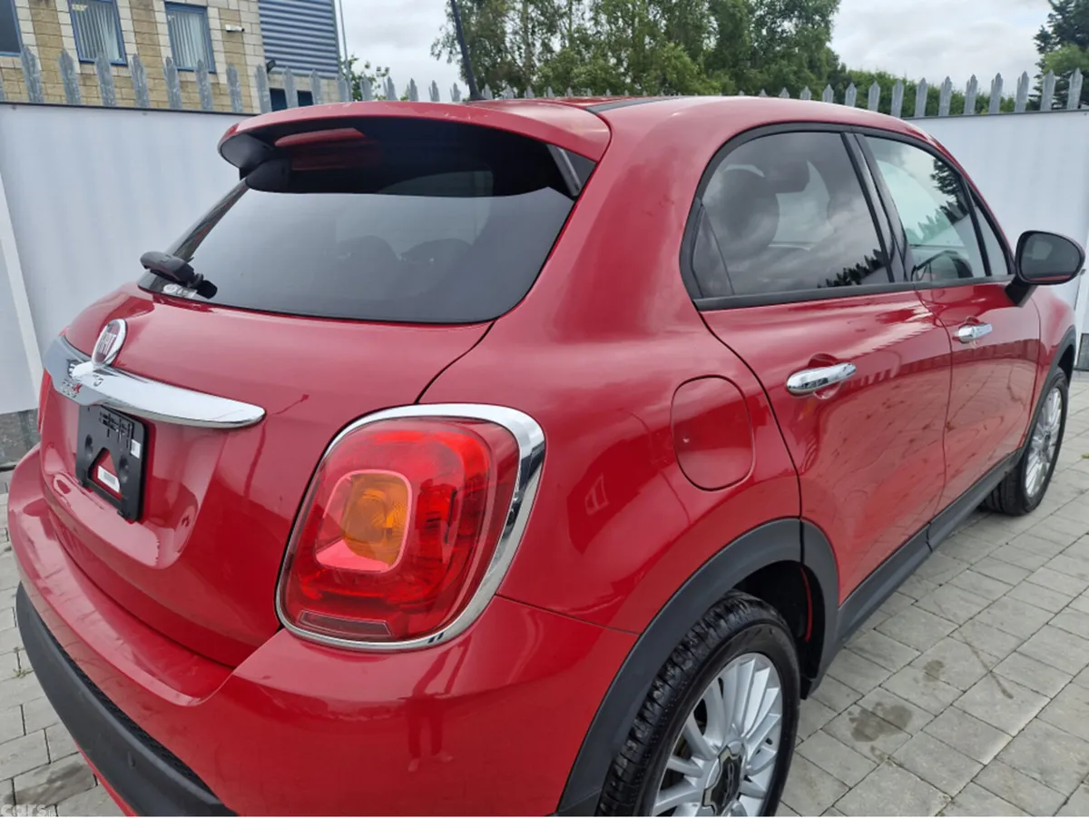 Fiat 500X Hatchback, Petrol, 2017, Red