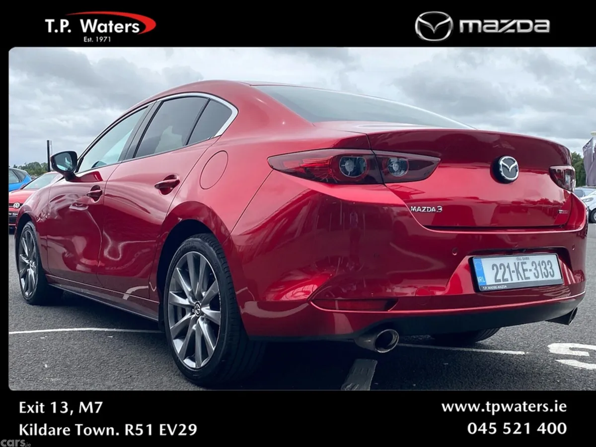 Mazda Mazda3 Saloon, Petrol, 2022, Red