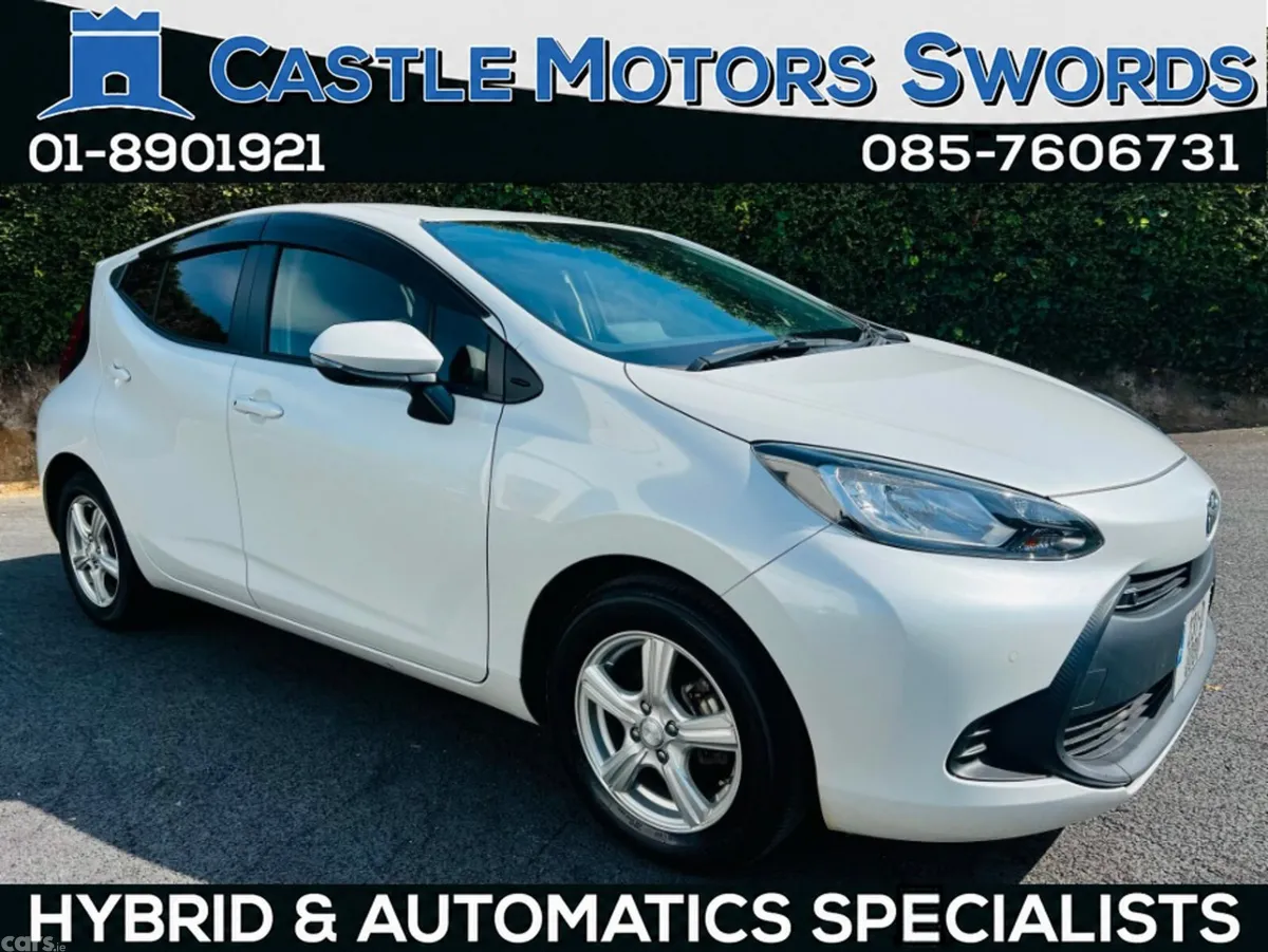 Toyota Aqua Hatchback, Petrol Hybrid, 2023, White