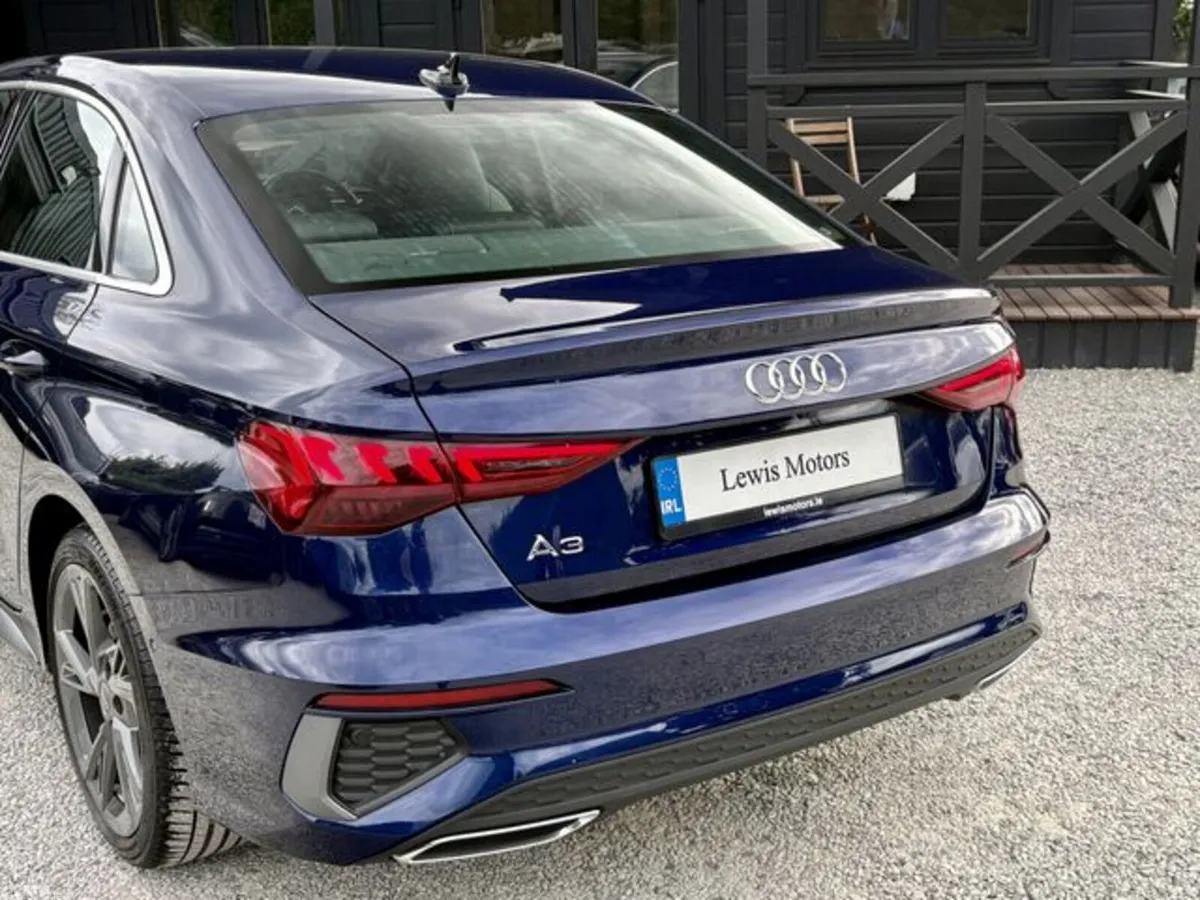 Audi A3 Saloon, Petrol, 2022, Blue