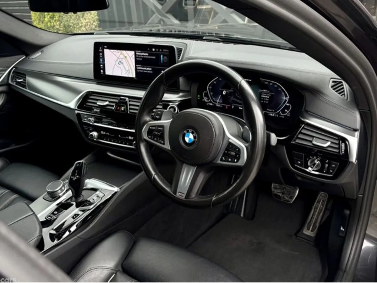 BMW 5-Series Saloon, Petrol Plug-in Hybrid, 2021, Grey