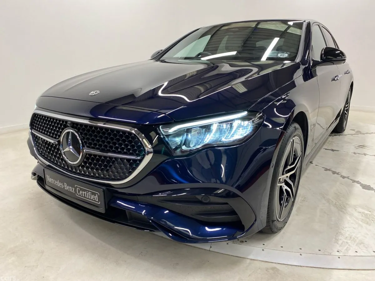 Mercedes-Benz E-Class Saloon, Petrol Plug-in Hybrid, 2025, Blue