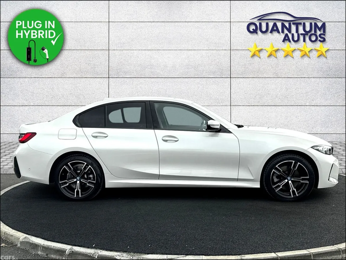 BMW 3-Series Saloon, Petrol Plug-in Hybrid, 2023, White