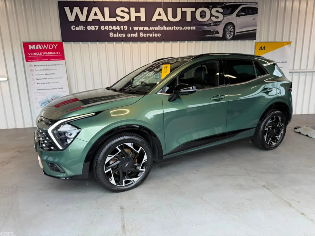 Kia Sportage MPV, Petrol Plug-in Hybrid, 2022, Green