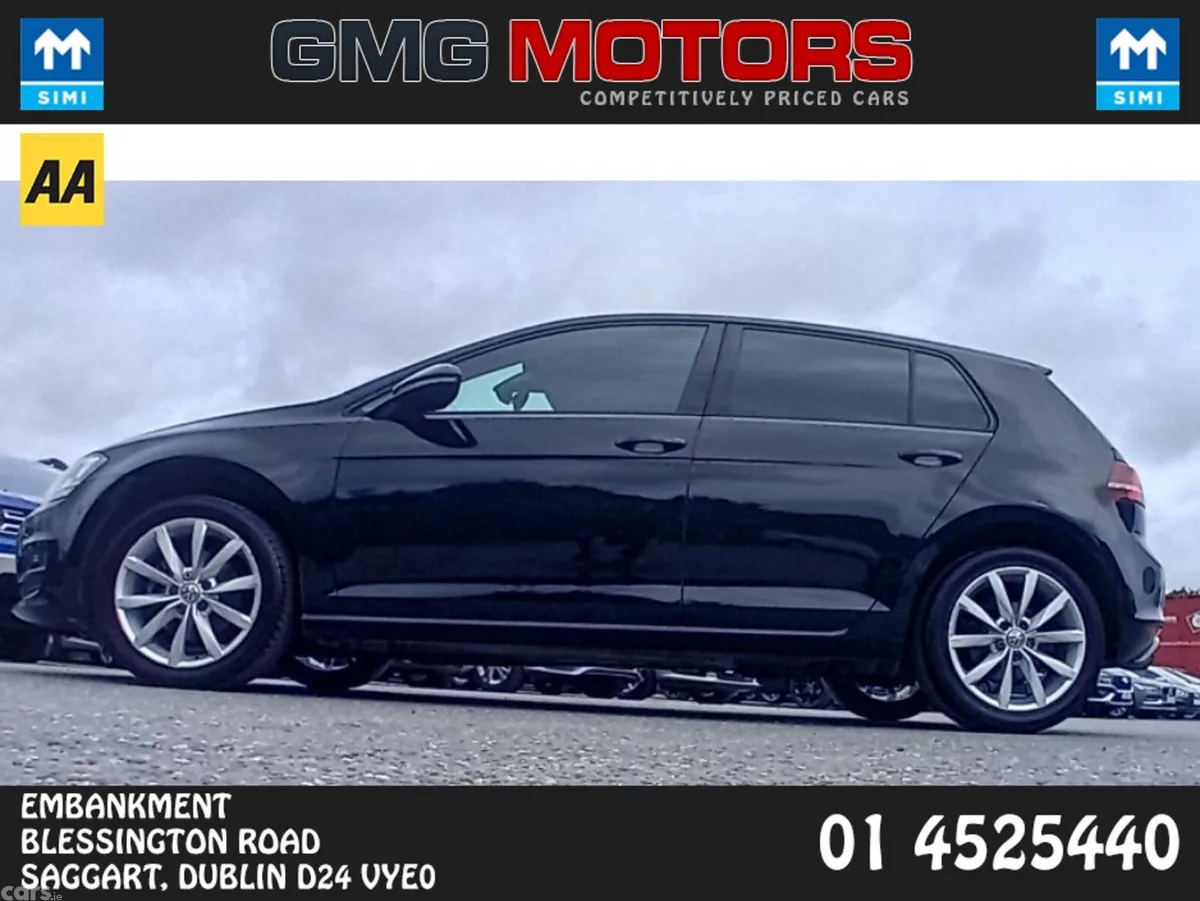 Volkswagen Golf Hatchback, Petrol, 2017, Black