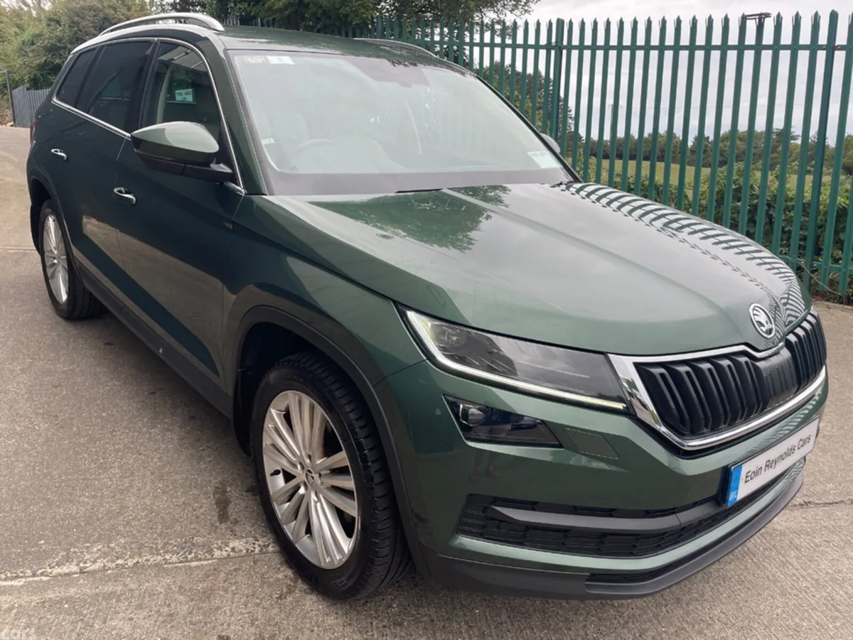 Skoda Kodiaq Estate, Diesel, 2019, Green