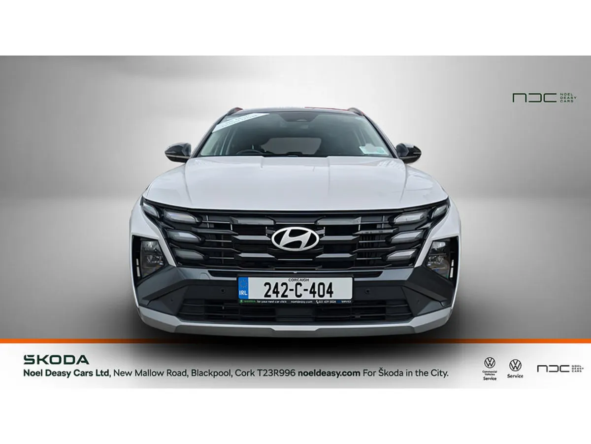 Hyundai Tucson SUV, Petrol Hybrid, 2024, White
