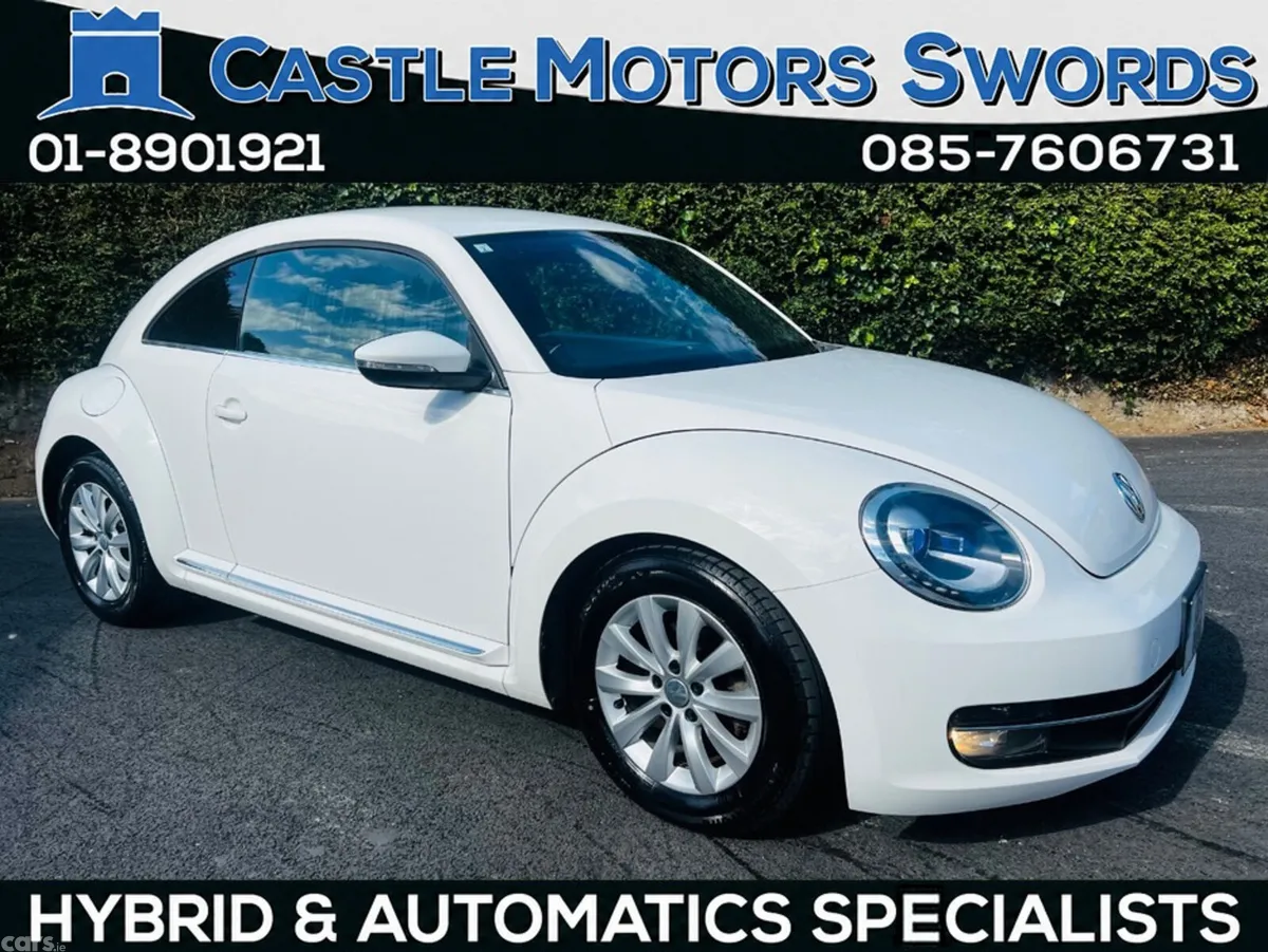 Volkswagen Beetle Hatchback, Petrol, 2013, White
