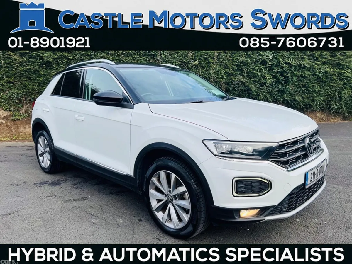 Volkswagen T-Roc SUV, Diesel, 2021, White