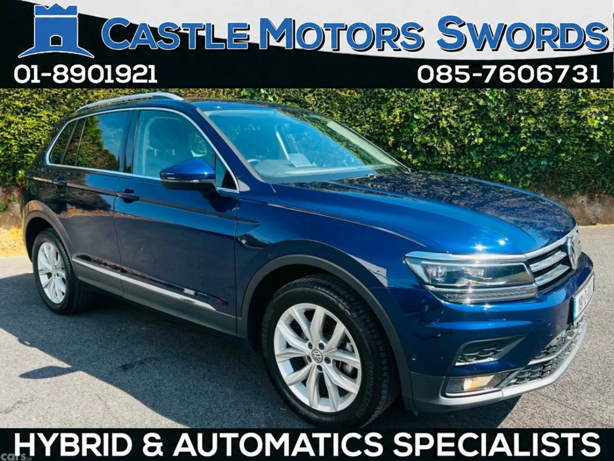 Volkswagen Tiguan Estate, Diesel, 2019, Blue