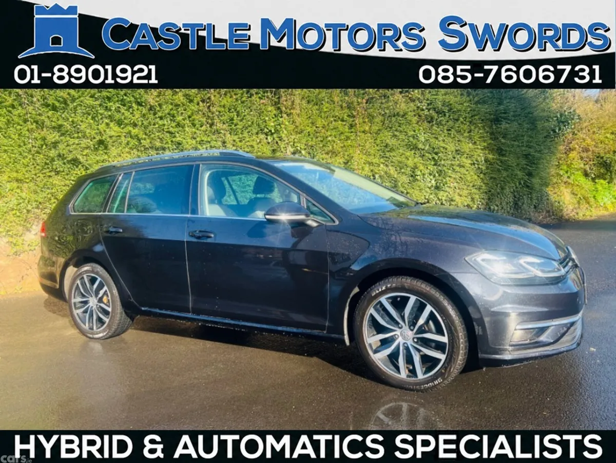 Volkswagen Golf Estate, Petrol, 2019, Black
