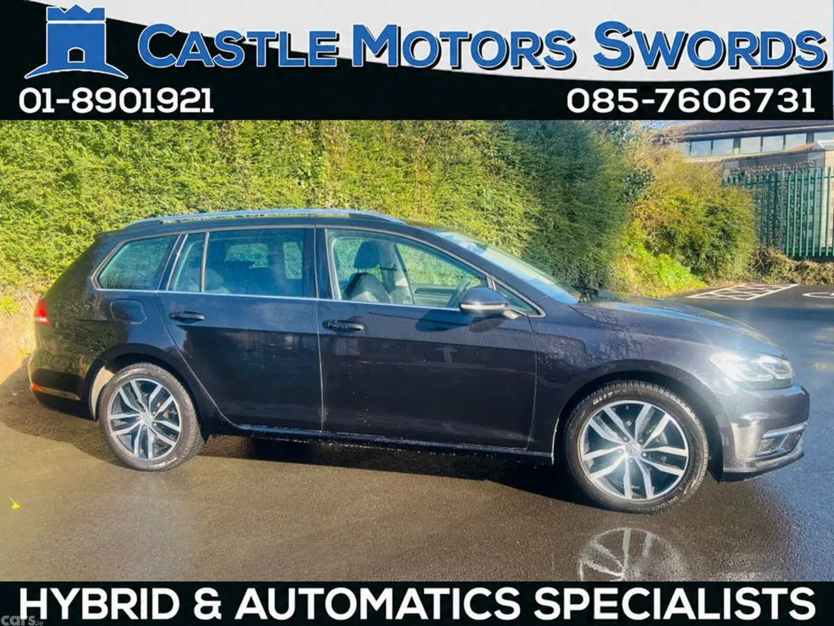 Volkswagen Golf Estate, Petrol, 2019, Black