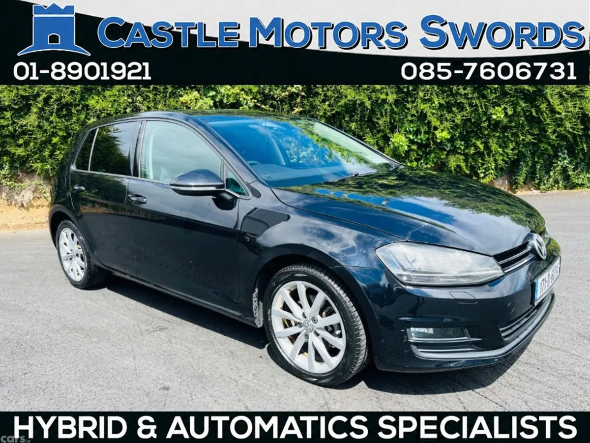 Volkswagen Golf Hatchback, Petrol, 2017, Black